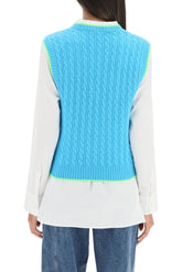 WOOL CASHMERE VEST